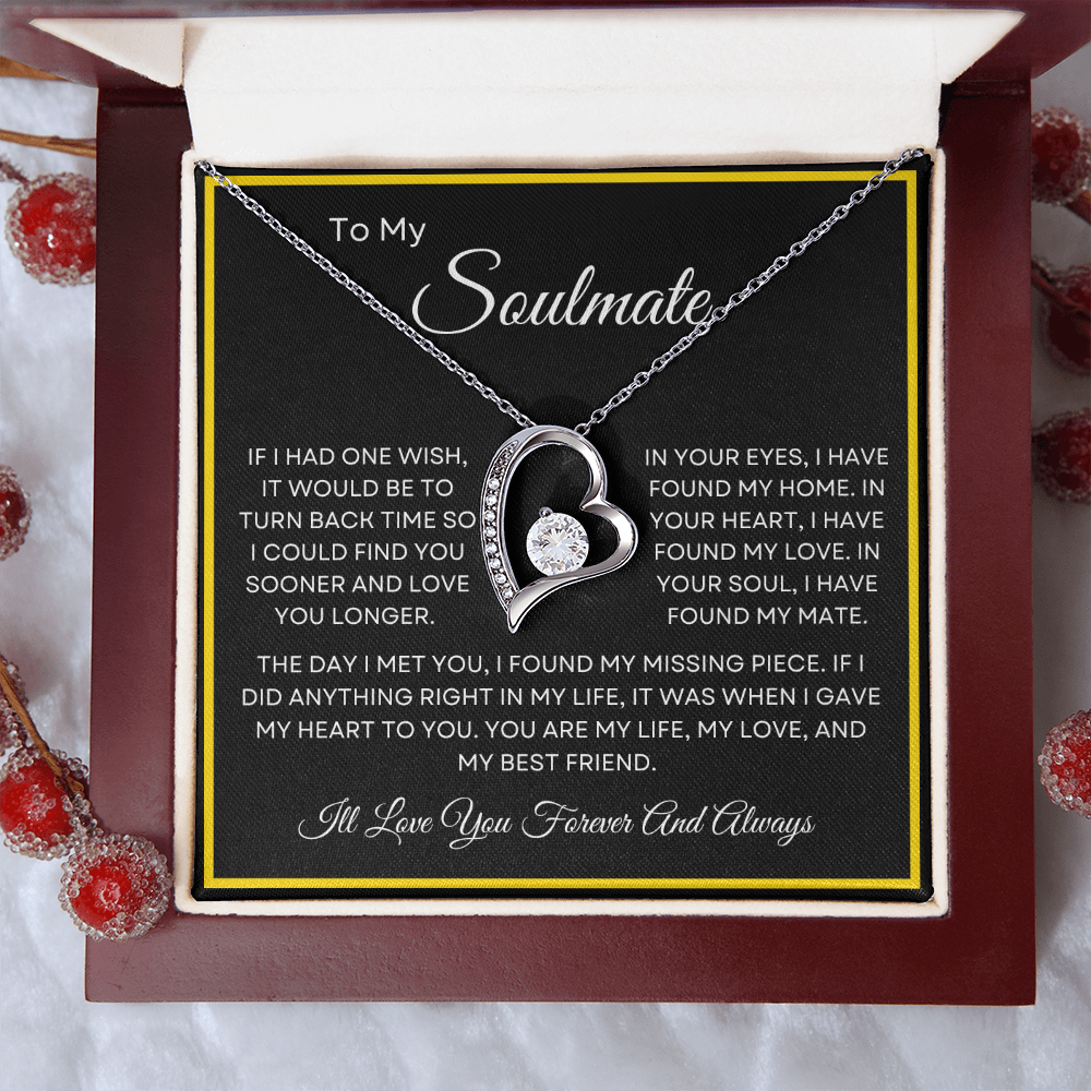 Unique Soulmate Pendant Necklace