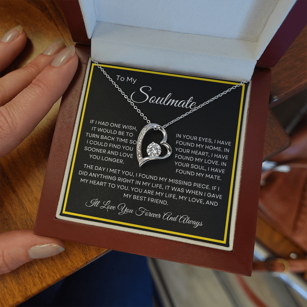 Unique Soulmate Pendant Necklace