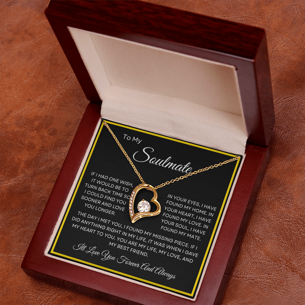 Unique Soulmate Pendant Necklace
