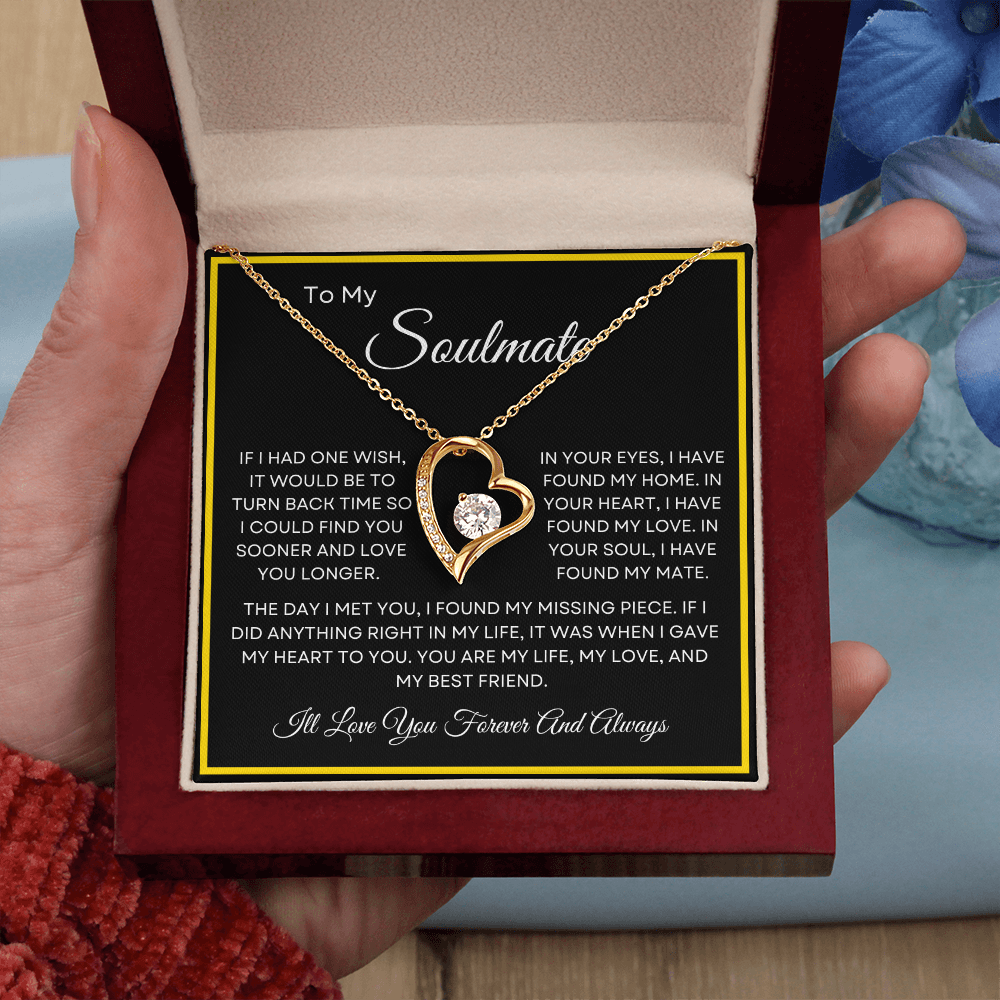 Unique Soulmate Pendant Necklace