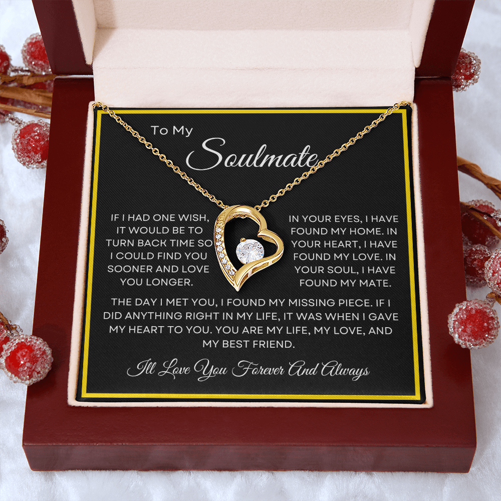 Unique Soulmate Pendant Necklace
