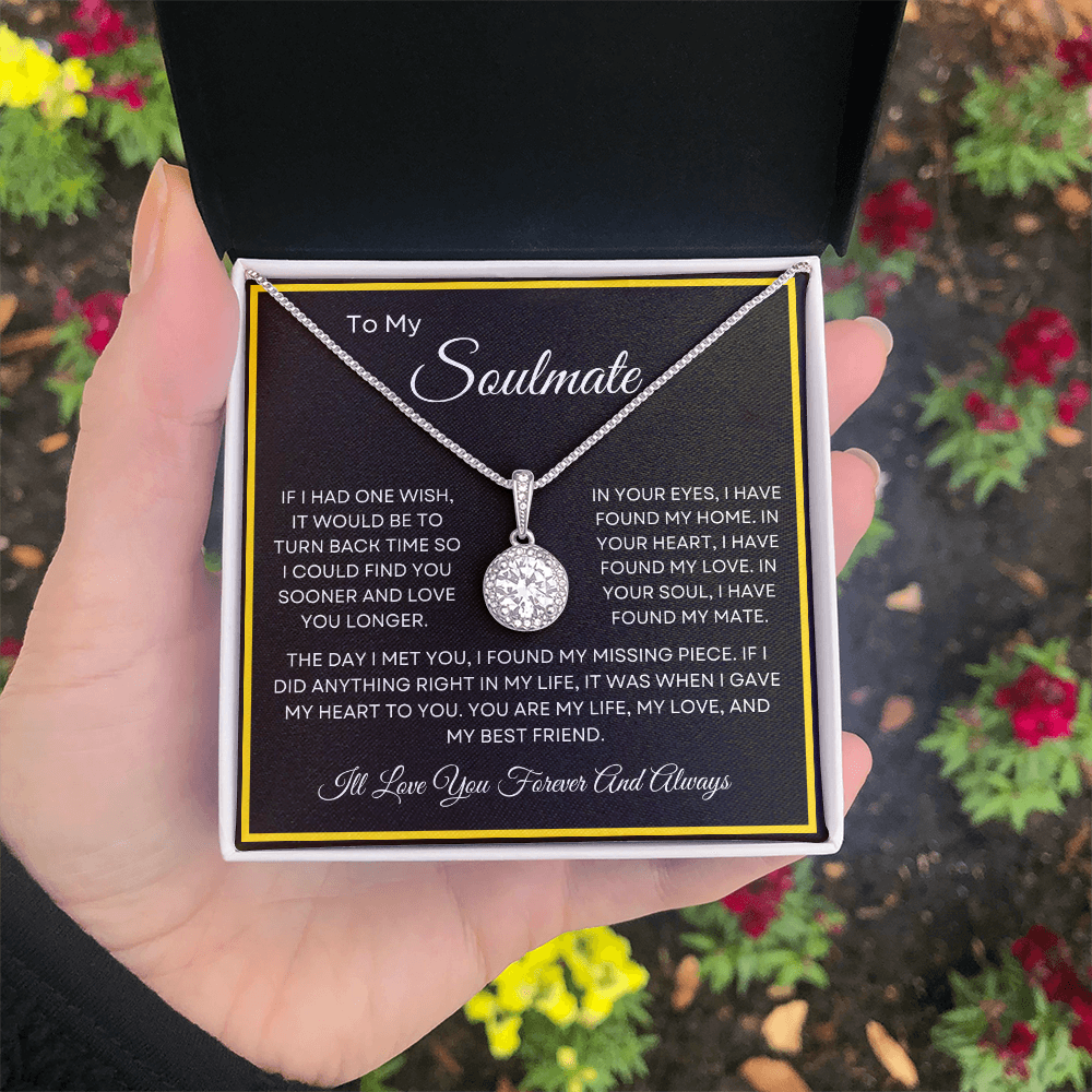 Unique Soulmate Pendant Necklace