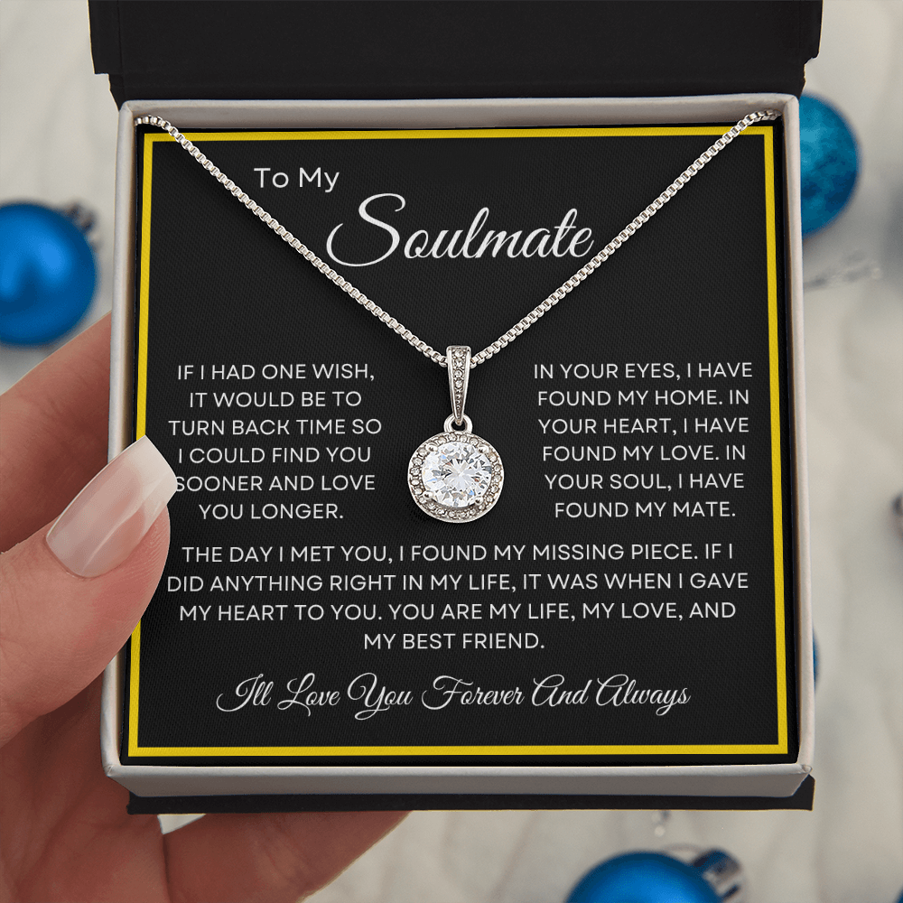 Unique Soulmate Pendant Necklace
