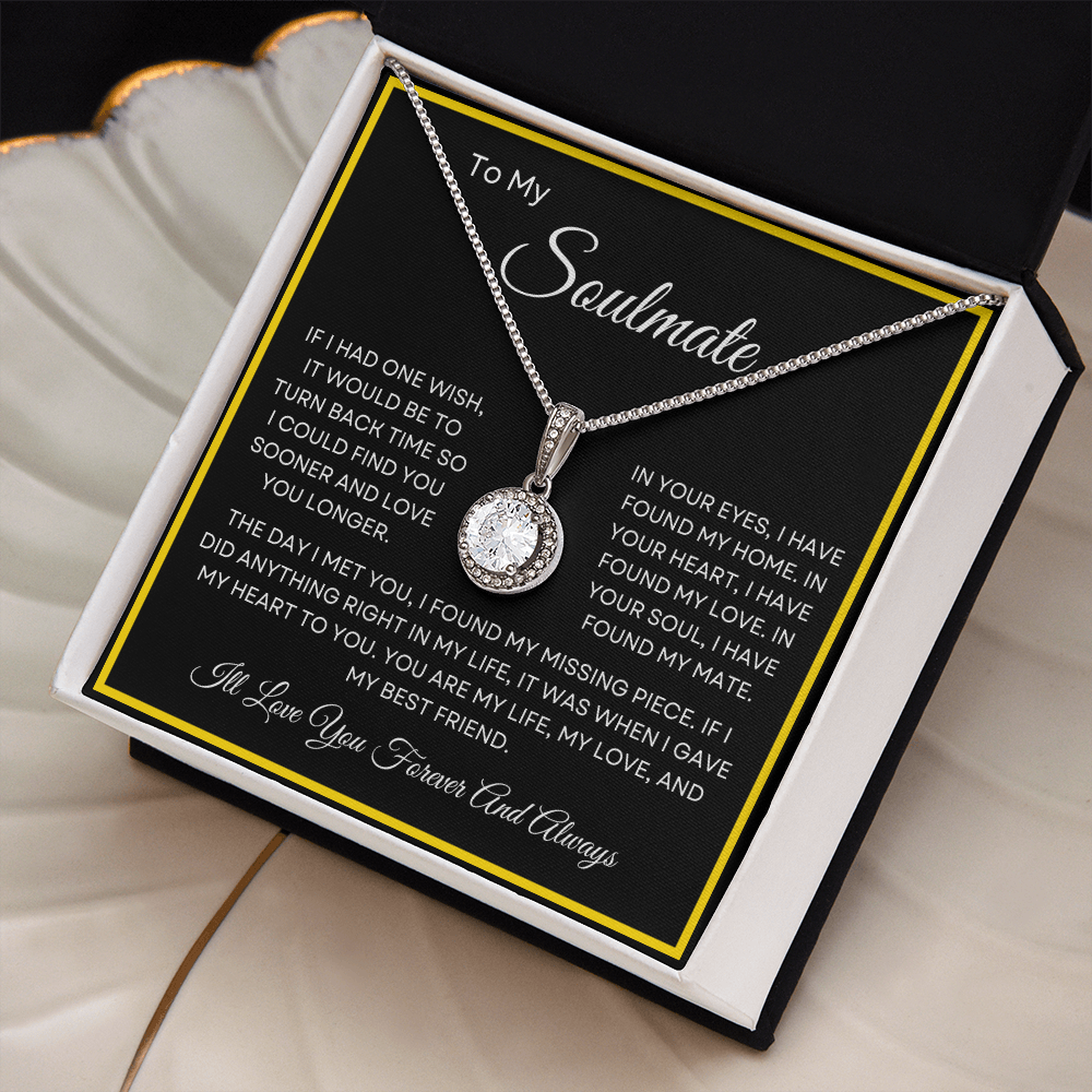 Unique Soulmate Pendant Necklace