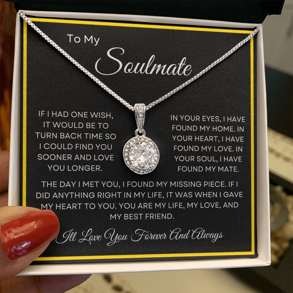 Unique Soulmate Pendant Necklace