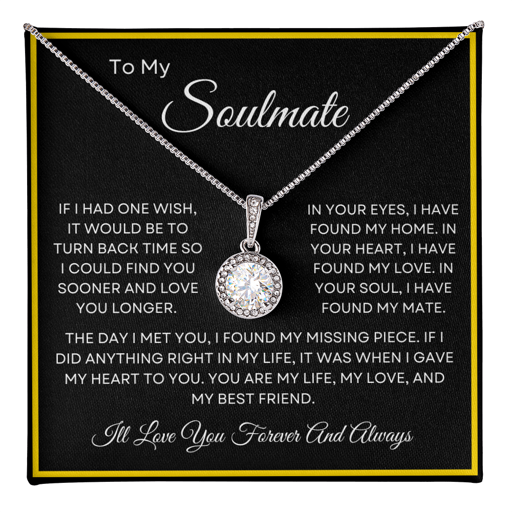 Unique Soulmate Pendant Necklace