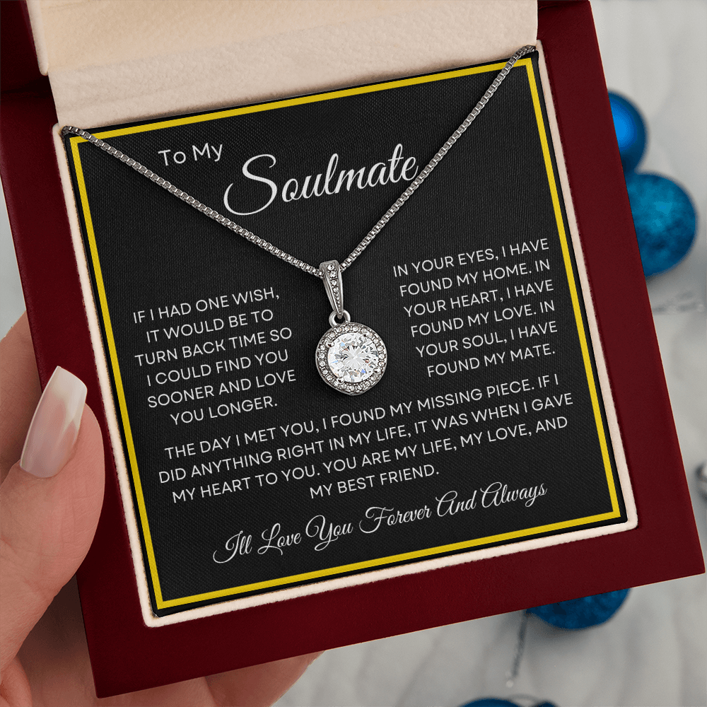 Unique Soulmate Pendant Necklace