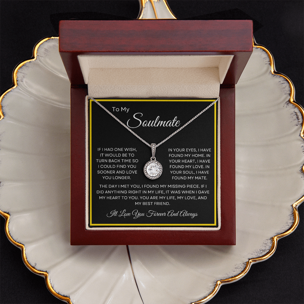 Unique Soulmate Pendant Necklace