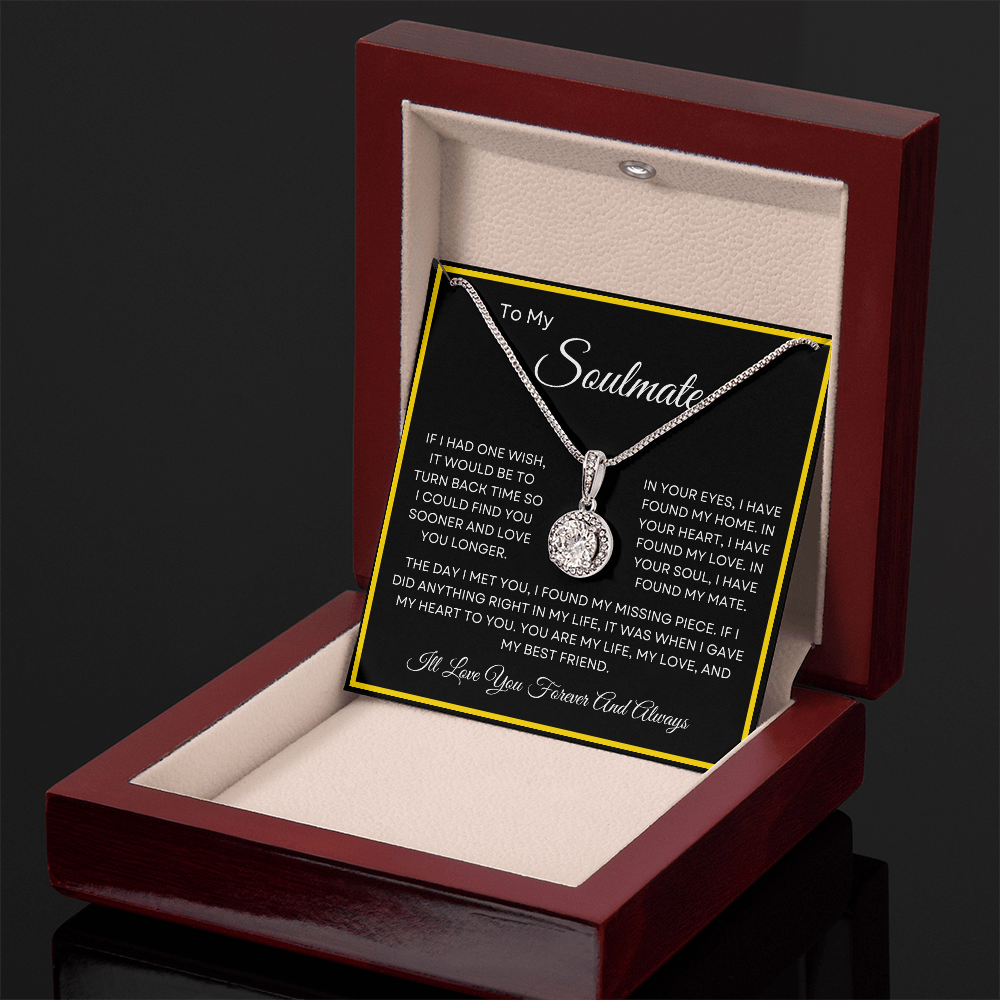 Unique Soulmate Pendant Necklace