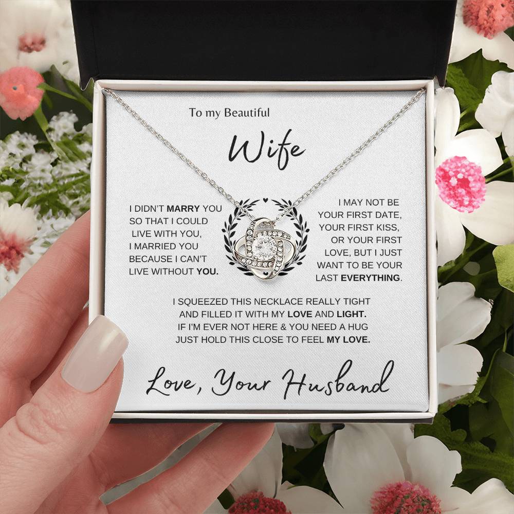 Gift for Wife | Necklace | Beautiful Love Knot