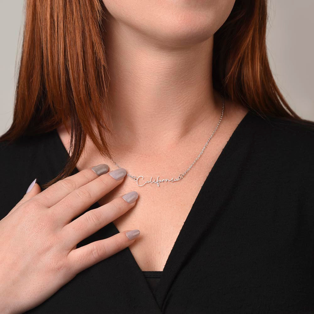 Soulmate Necklace | Gift | Custom Name