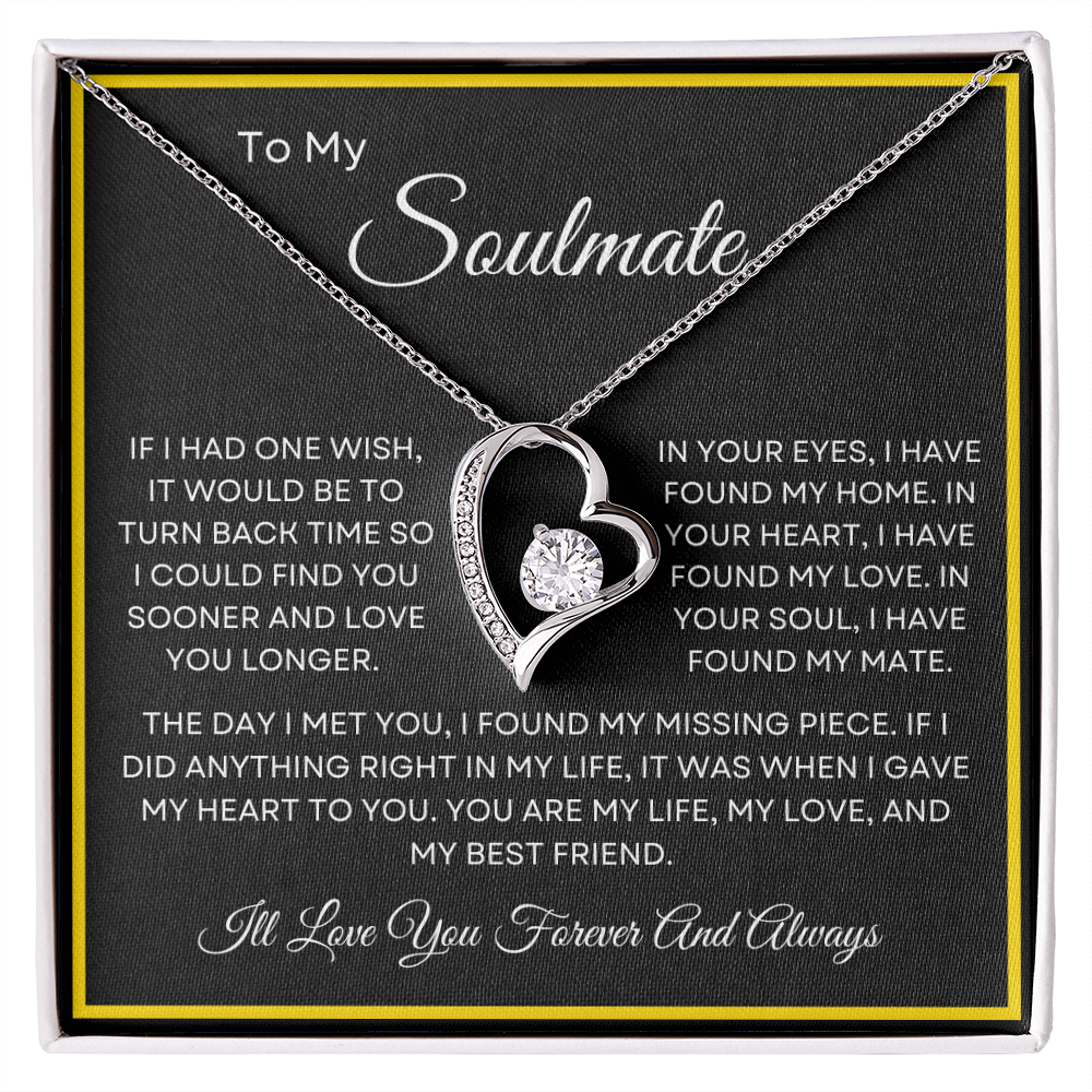 Unique Soulmate Pendant Necklace