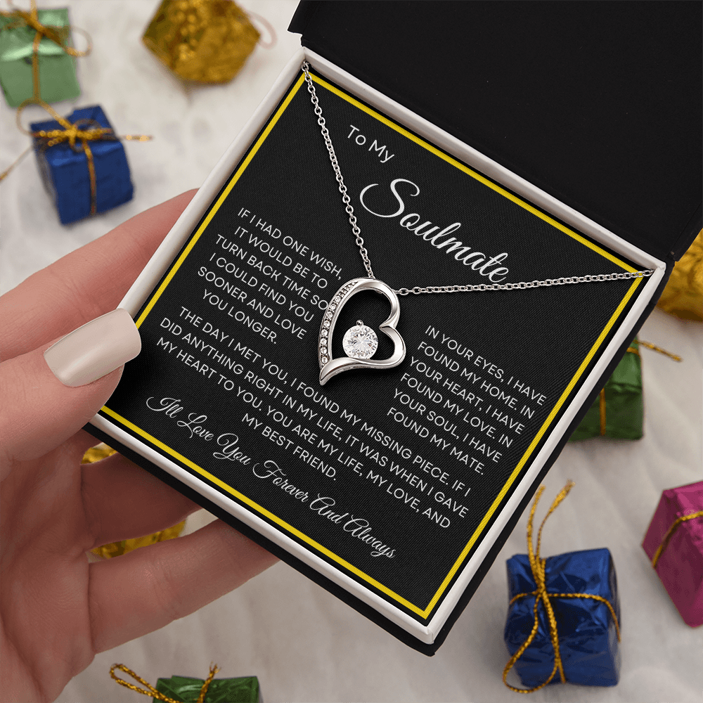 Unique Soulmate Pendant Necklace