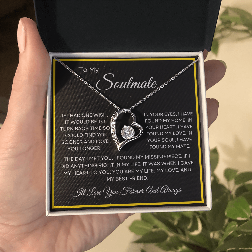 Unique Soulmate Pendant Necklace