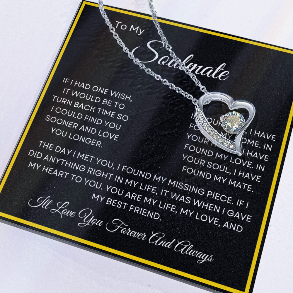 Unique Soulmate Pendant Necklace