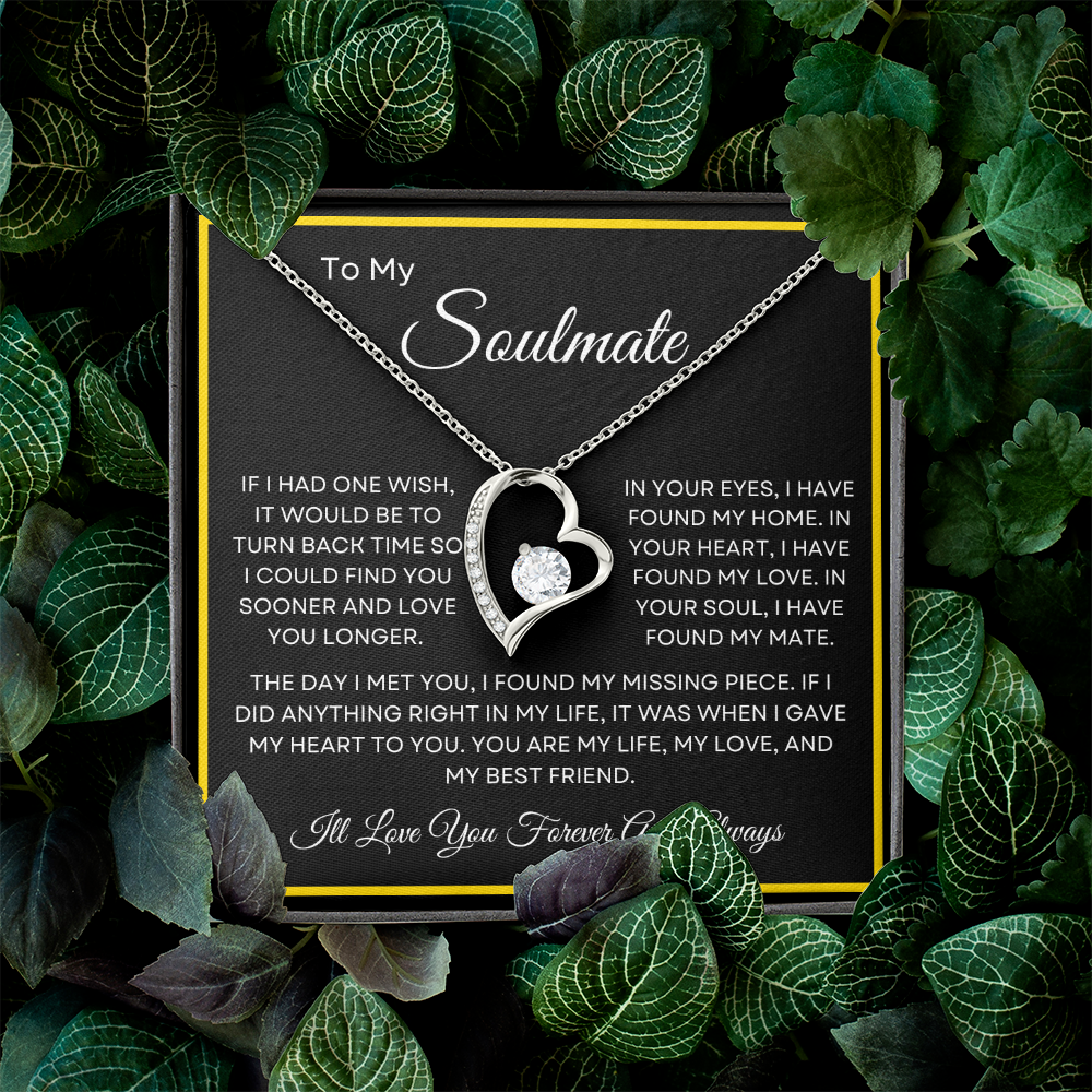 Unique Soulmate Pendant Necklace