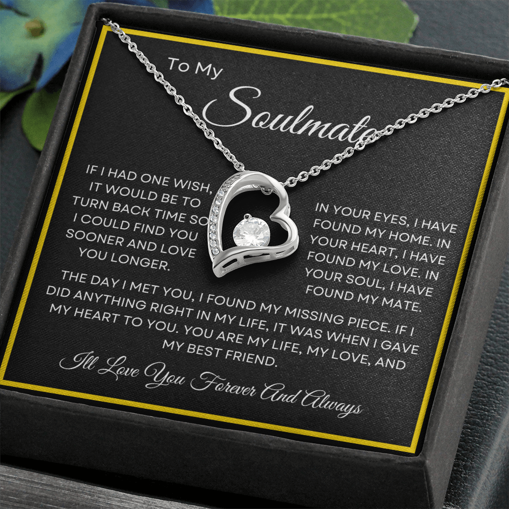 Unique Soulmate Pendant Necklace