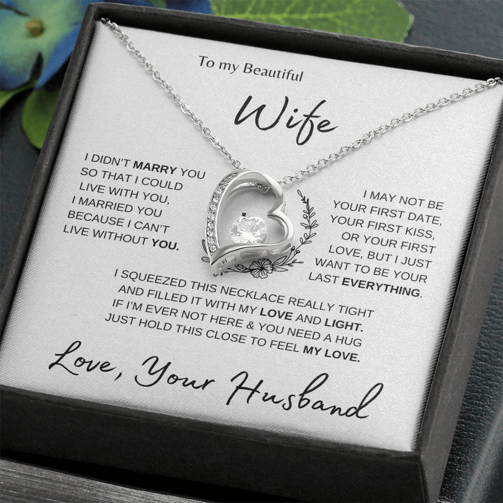 To My Wife | Forever Love Necklace