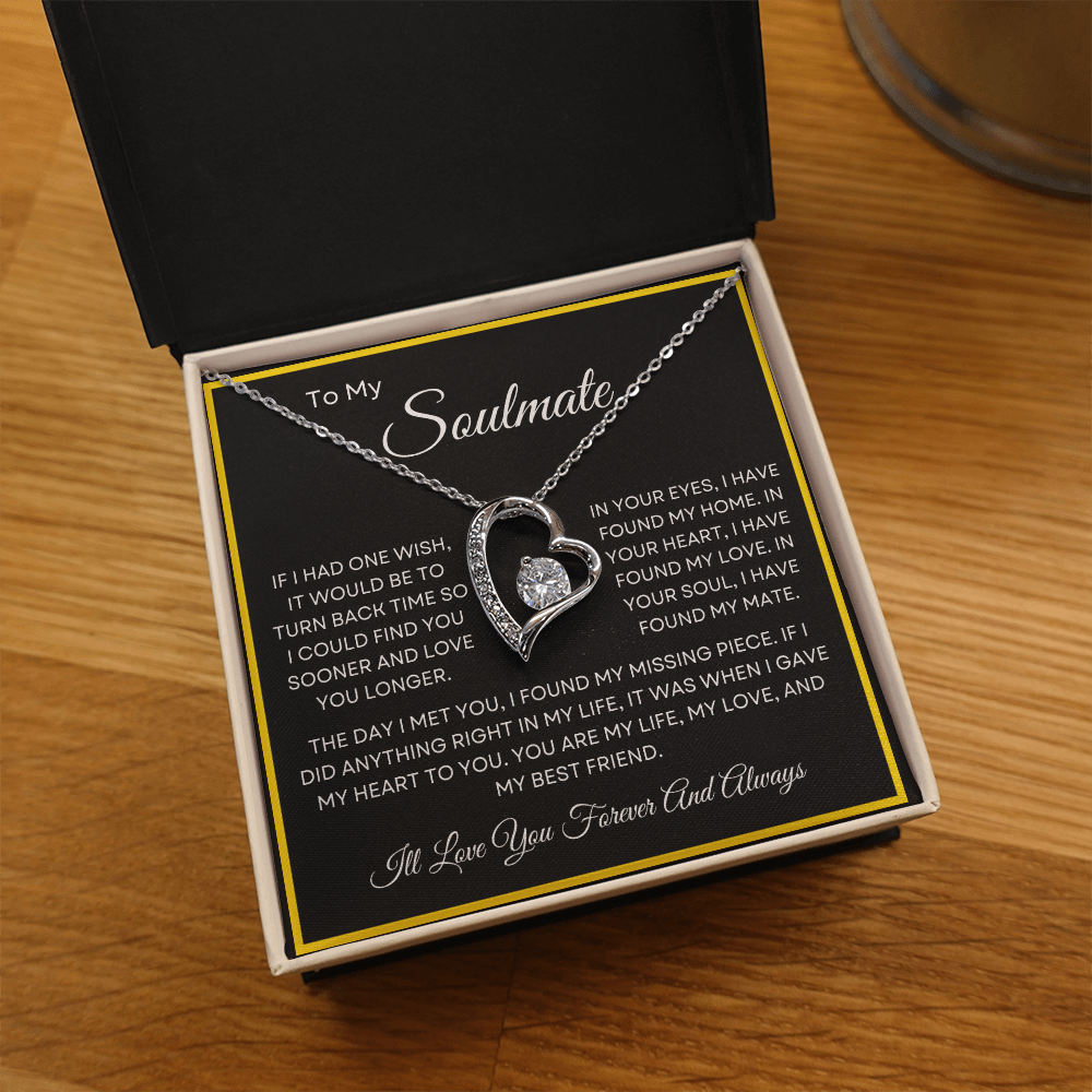 Unique Soulmate Pendant Necklace