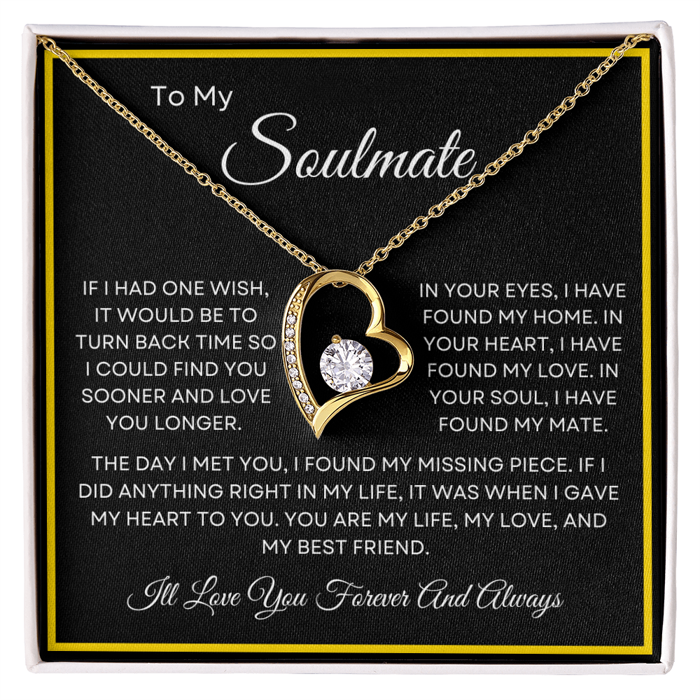 Unique Soulmate Pendant Necklace