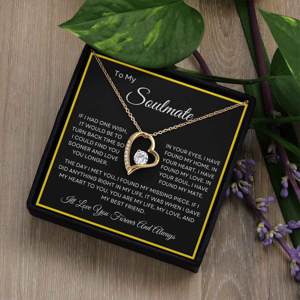Unique Soulmate Pendant Necklace