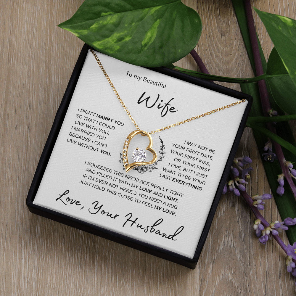 To My Wife | Forever Love Necklace
