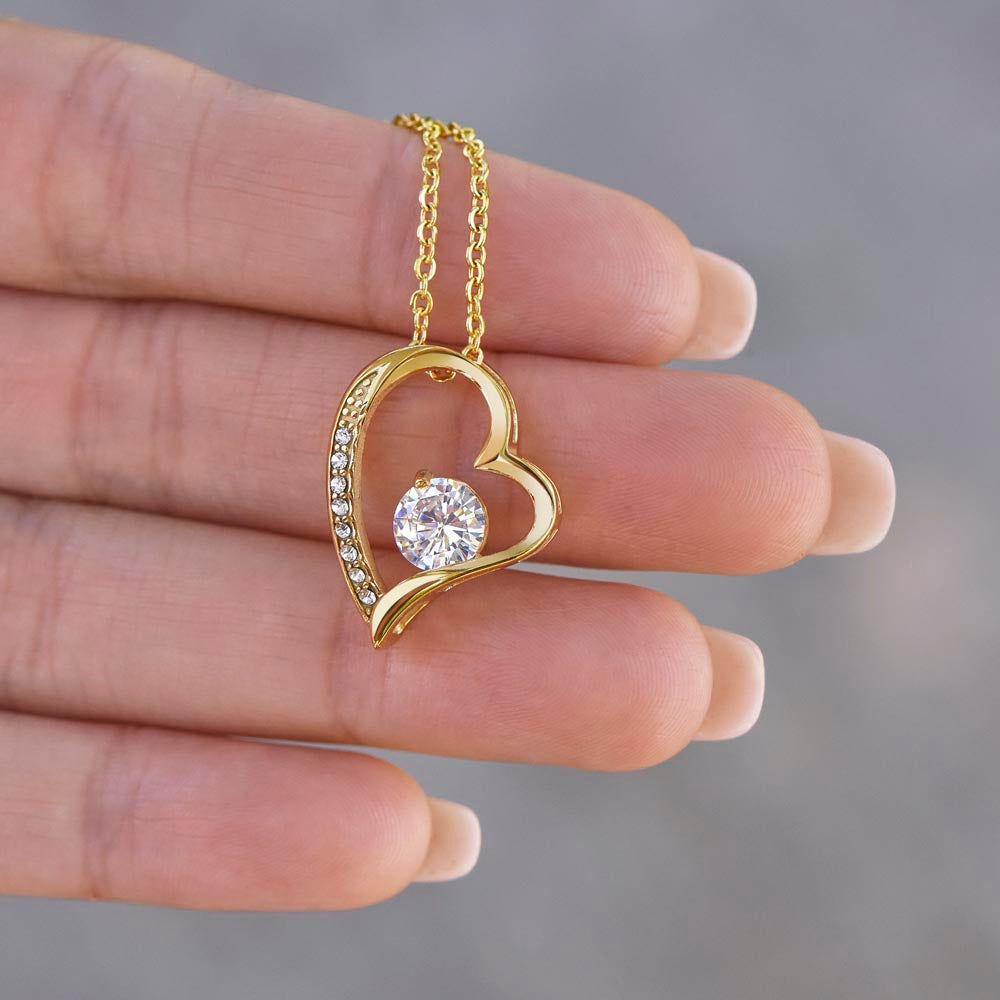 To My Beautiful Wife | Forever Love Necklace
