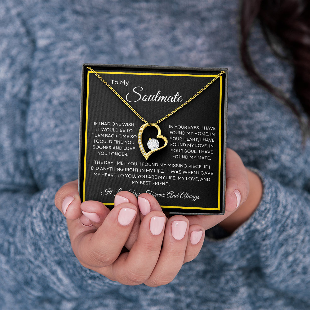 Unique Soulmate Pendant Necklace