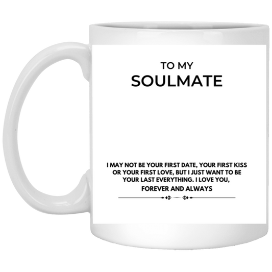 Soulmate Cup 11oz White Mug