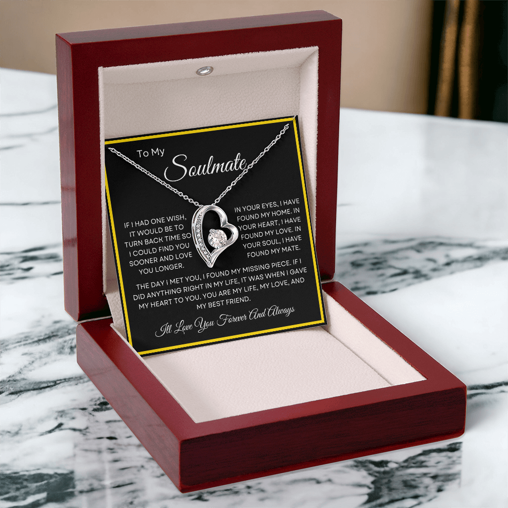 Unique Soulmate Pendant Necklace