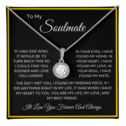 Unique Soulmate Pendant Necklace