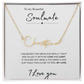Soulmate Necklace | Gift | Custom Name