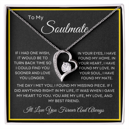 Unique Soulmate Pendant Necklace