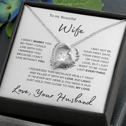 To My Wife | Forever Love Necklace