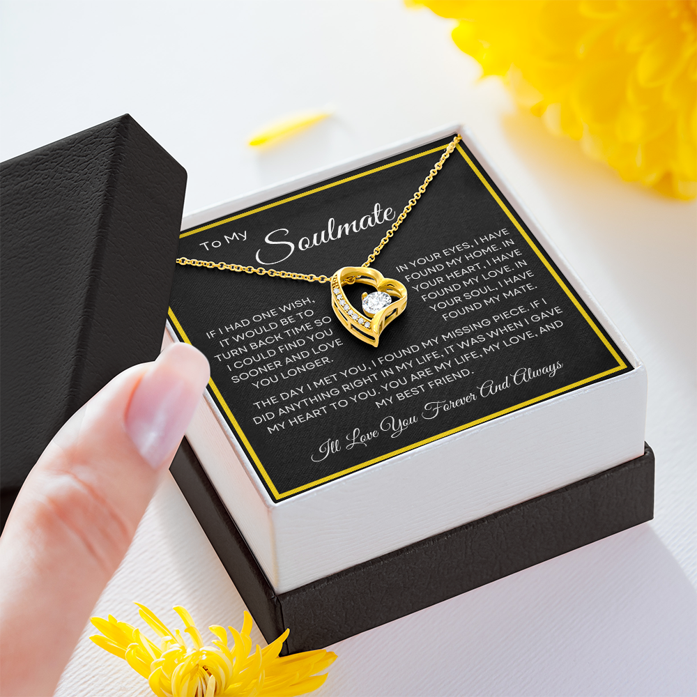 Unique Soulmate Pendant Necklace