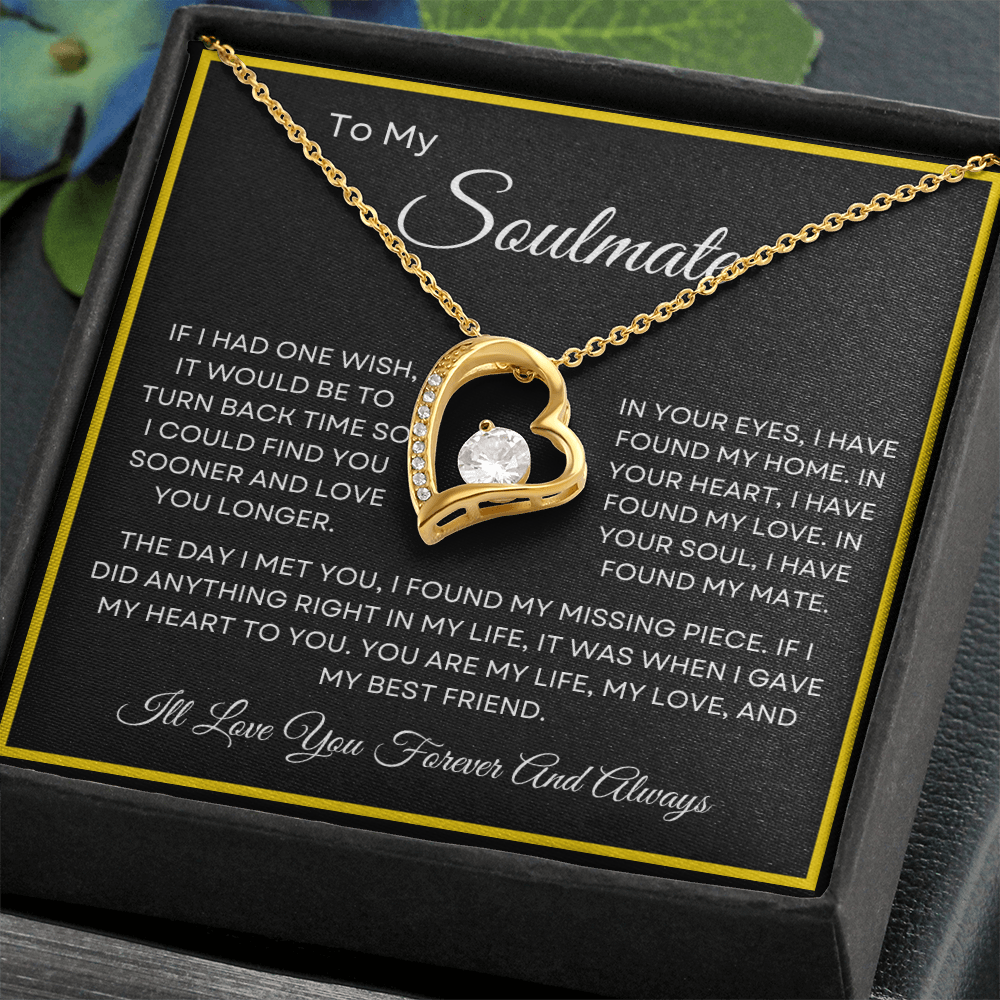 Unique Soulmate Pendant Necklace